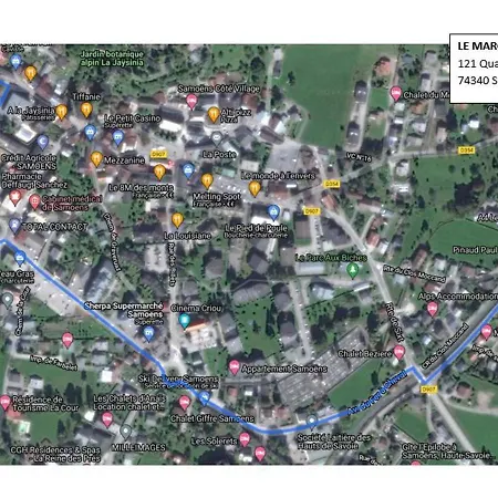 Διαμέρισμα Cosy T2 Au Calme, Proche Centre Et Skibus, Garage Souterrain, Balcon, Tv, Equipement Complet - Fr-1-624-90 Samoëns